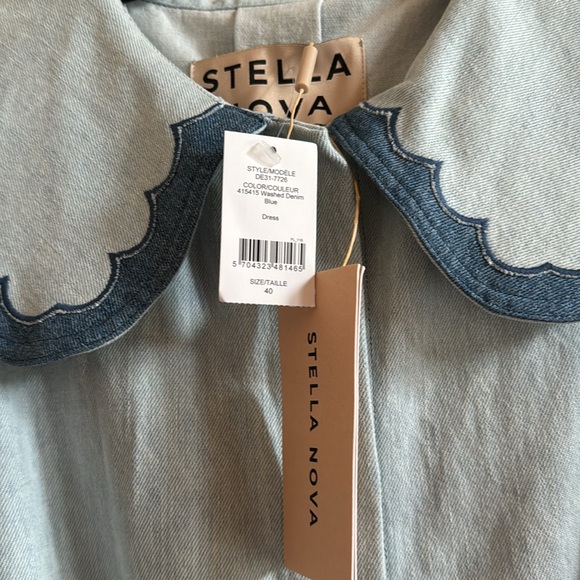 NWT Stella Nova denim dress - Picture 5 of 5
